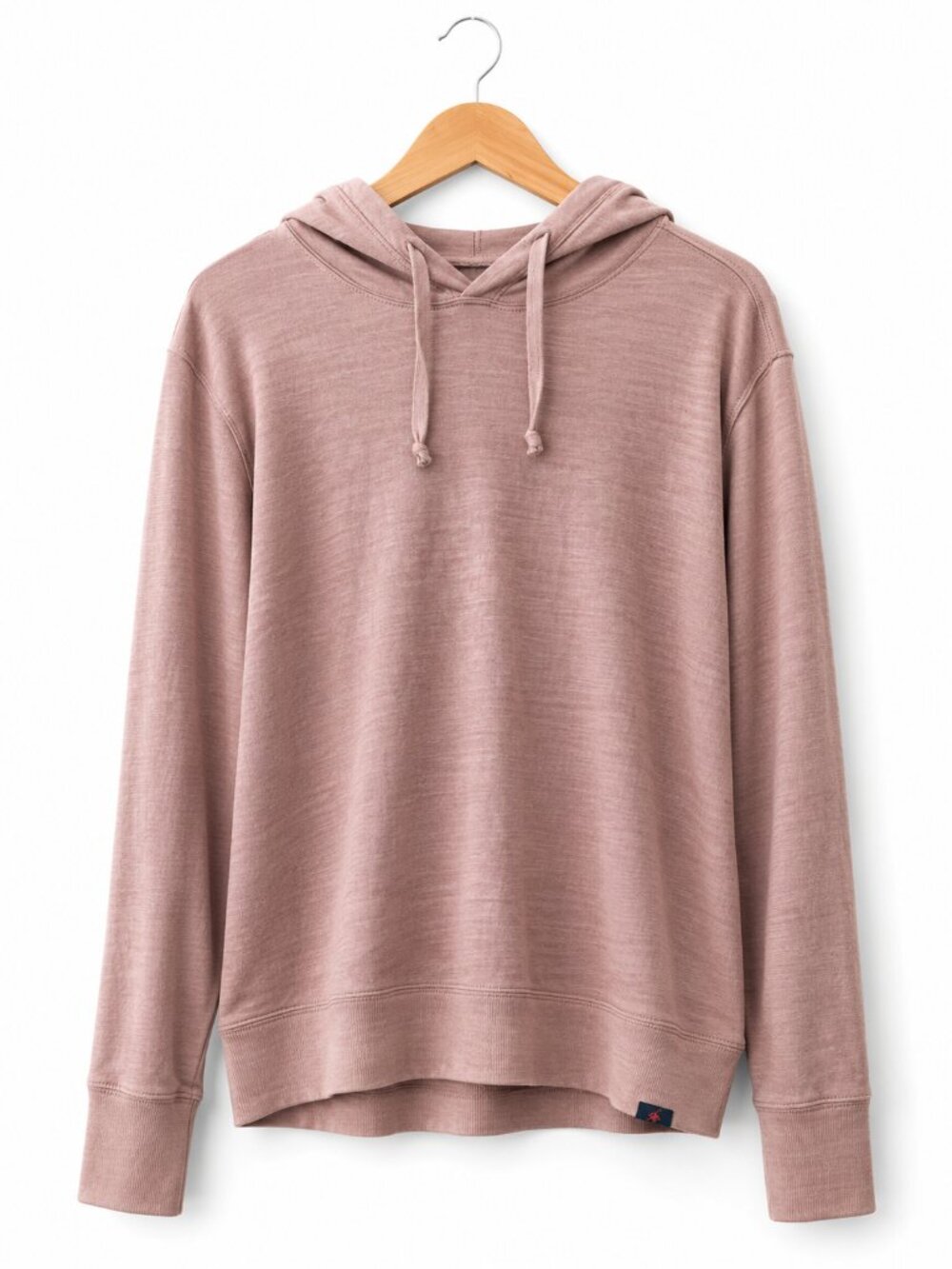 Faherty Pink Lightweight Hoodie Small